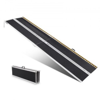 Ράμπα Αλουμινίου VEVOR 10ft, 800lbs, Αναδιπλούμενη για Καροτσάκια &... Ράμπα Αλουμινίου VEVOR 10ft, 800lbs, Αναδιπλούμενη για Καροτσάκια &...