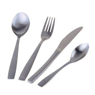 Galileo Σετ 16 μαχαιροπίρουνα από ανοξείδωτο ατσάλι 180 σατινέ Manh... Galileo Σετ 16 μαχαιροπίρουνα από ανοξείδωτο ατσάλι 180 σατινέ Manh...