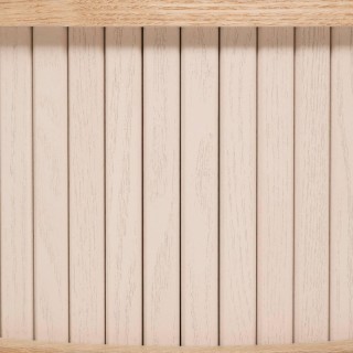 Κομοδίνο Nysos 2 Πόρτες σε Κρεμ Απόχρωση – 54 x 40 x 40 cm 206052A ...