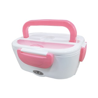 Θερμαινόμενο Φαγητοδοχείο με Αντάπτορα Αυτοκινήτου Ροζ BN3376-Pink GEM