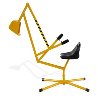 Costway Παιδικός Εκσκαφέας με Καθίσμα360° Περιστροφή TS10257YE Costway Παιδικός Εκσκαφέας με Καθίσμα360° Περιστροφή TS10257YE