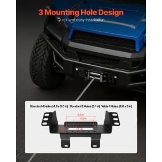 VEVOR Βάση για Βίντσι με Σύνδεση Ρυμούλκησης - Polaris Ranger (2010... VEVOR Βάση για Βίντσι με Σύνδεση Ρυμούλκησης - Polaris Ranger (2010...