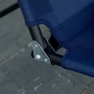 Κούνια Κήπου 3 Θέσεων από Ατσάλι με Ρυθμιζόμενη Οροφή 172 x 110 x 1...