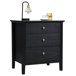 Costway  Πολυλειτουργικό Βοηθητικό Τραπέζι με Τρία Συρτάρια από Υψη...