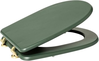 Ξύλινο Καπάκι Τουαλέτας  Duo 36 x 47,2 x 4,5cm  Πράσινο  200165B 5F...