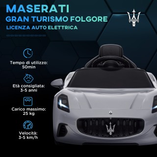 AIYAPLAY Παιδικό Αυτοκίνητο 12V Maserati Gran Turismo Folgore με Τ... AIYAPLAY Παιδικό Αυτοκίνητο 12V Maserati Gran Turismo Folgore με Τ...