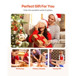 VEVOR Κεραμικός Τροχός 35 εκ. με Μεταβλητή Ταχύτητα 60-300RPM Μπλε ... VEVOR Κεραμικός Τροχός 35 εκ. με Μεταβλητή Ταχύτητα 60-300RPM Μπλε ...