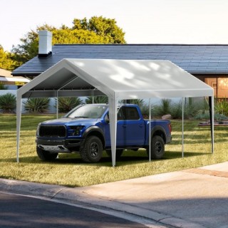 Αντικατάσταση Καλύμματος Carport VEVOR 10x20 ft, Αδιάβροχο & UV Προ... Αντικατάσταση Καλύμματος Carport VEVOR 10x20 ft, Αδιάβροχο & UV Προ...