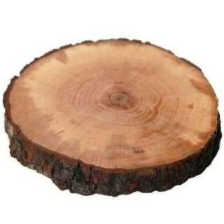 BAKAJI Στρογγυλή Ξύλινη Πιατέλα Κόρτετσιας με Διάμετρο 19-24εκ – Δί...