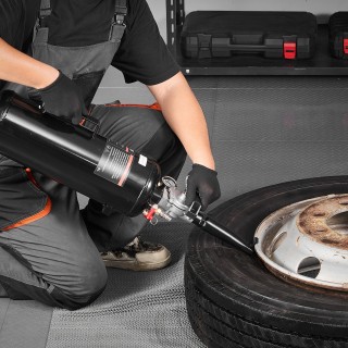 VEVOR Φορητός Συσκευαστής Ελαστικών, 2.1 Gal / 8 L, Χειροκίνητο Εργ...