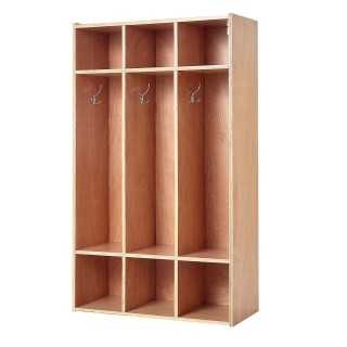 VEVOR Παιδική Ξύλινη Ντουλάπα με 6 Γάντζους & Αντιολισθητικό Χαλάκι...