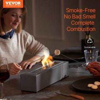 VEVOR  Τζάκι Τραπέζι 15 Σκυρόδεμα Εσωτερικού/Εξωτερικού Χώρου  ZMSH...