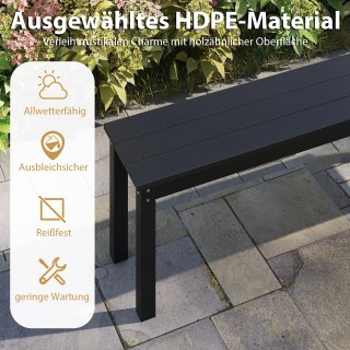 Costway Τριθέσιος Πάγκος Αδιάβροχος Ιδανικός για Μπαλκόνι, Ταράτσα... Costway Τριθέσιος Πάγκος Αδιάβροχος Ιδανικός για Μπαλκόνι, Ταράτσα...