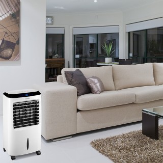 Φορητό Air Cooler 4 σε 1 με LED Οθόνη 76 x 38 x 33 cm 10L 65W Λευκ... Φορητό Air Cooler 4 σε 1 με LED Οθόνη 76 x 38 x 33 cm 10L 65W Λευκ...