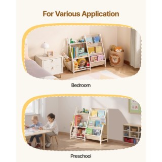 VEVOR Παιδική Βιβλιοθήκη με Οργανωτή Αποθήκευσης ETCWJJDJS314YWJPR0... VEVOR Παιδική Βιβλιοθήκη με Οργανωτή Αποθήκευσης ETCWJJDJS314YWJPR0...
