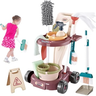 BAKAJI Σετ Καθαρισμού για Παιδιά με Καρότσι Σκούπα Φαράσι Παιχνίδι ... BAKAJI Σετ Καθαρισμού για Παιδιά με Καρότσι Σκούπα Φαράσι Παιχνίδι ...