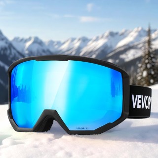 VEVOR Αντιθαμβωτικά Γυαλιά Σκι OTG με Κυλινδρικό Φακό & Διαστάσεις ...