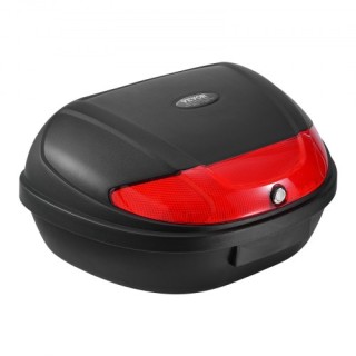 VEVOR 62L Μοτοσυκλετιστικό Κουτί Αποθήκευσης Ουράς με Αντανακλαστικ...