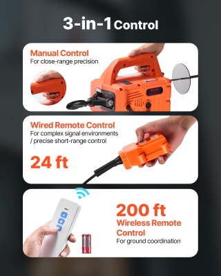 VEVOR Ηλεκτρικός Βίντσι 3-σε-1, 700kg, 1500W με Τηλεχειριστήριο για... VEVOR Ηλεκτρικός Βίντσι 3-σε-1, 700kg, 1500W με Τηλεχειριστήριο για...