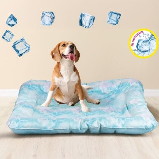 Galileo Ορθογώνιο κρεβάτι σκύλου με δροσιστικό gel 70x60 cm Duppid ...