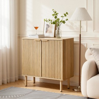 VEVOR Ξύλινος Μπουφές  με  Διπλές Πόρτες Barn 80 x 37.5 x 80 cm. σε...