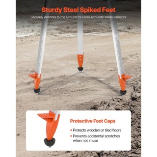 VEVOR Σετ Περιστρεφόμενου Λέιζερ με Τρίποδο & Ράβδο, Κόκκινη Ακτίνα...