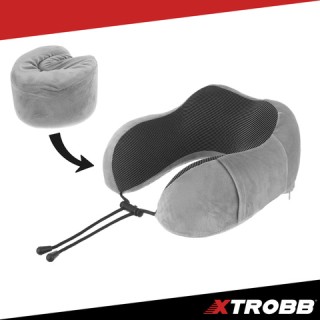 Xtrobb Σετ Ταξιδιού 4-σε-1 με Μαξιλάρι Λαιμού 3D, Μάσκα Ύπνου και... Xtrobb Σετ Ταξιδιού 4-σε-1 με Μαξιλάρι Λαιμού 3D, Μάσκα Ύπνου και...