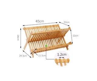 Διώροφη Πιατοθήκη Στεγνωτήριο από Μπαμπού 43 x 36 x 28 cm BAMBOU & ... Διώροφη Πιατοθήκη Στεγνωτήριο από Μπαμπού 43 x 36 x 28 cm BAMBOU & ...