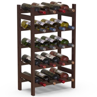 BAKAJI Καντινέτα Portavino από Ξύλο Μπαμπού Καρυδιάς με 20 Θέσεις ... BAKAJI Καντινέτα Portavino από Ξύλο Μπαμπού Καρυδιάς με 20 Θέσεις ...