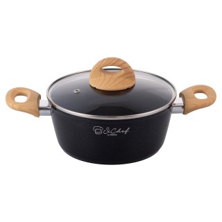 Galileo Κατσαρόλα 24 cm με κεραμική αντικολλητική επίστρωση από κρά... Galileo Κατσαρόλα 24 cm με κεραμική αντικολλητική επίστρωση από κρά...