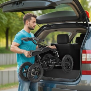 VEVOR Πτυσσόμενο Πατίνι Γονάτου, Αλουμινένιο με Ρυθμιζόμενο Τιμόνι ... VEVOR Πτυσσόμενο Πατίνι Γονάτου, Αλουμινένιο με Ρυθμιζόμενο Τιμόνι ...