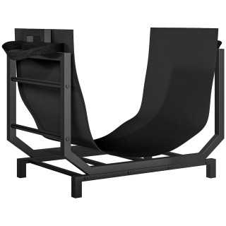 Outsunny Μεταλλική Θήκη Ξύλων με Αποσπώμενη Τσάντα Μεταφοράς από Ύφ... Outsunny Μεταλλική Θήκη Ξύλων με Αποσπώμενη Τσάντα Μεταφοράς από Ύφ...