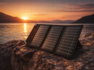 Verk Group Φορητό Πτυσσόμενο Ηλιακό Πάνελ 20W με USB Φορτιστή (Sola...