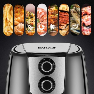 BAKAJI Φριτέζα Αέρος Χωρίς Λάδι Airfryer 4,4 Λίτρα Τηγανίζει Ψήνει... BAKAJI Φριτέζα Αέρος Χωρίς Λάδι Airfryer 4,4 Λίτρα Τηγανίζει Ψήνει...