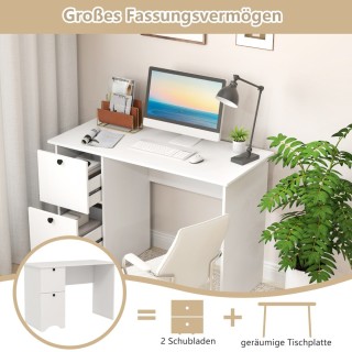 Costway Πολυλειτουργικό Γραφείο Υπολογιστή με Ευρύχωρη Επιφάνεια κα... Costway Πολυλειτουργικό Γραφείο Υπολογιστή με Ευρύχωρη Επιφάνεια κα...