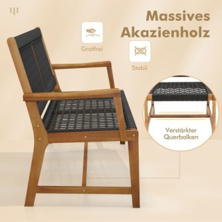 Σετ 2 Καρεκλών για Εξωτερικούς Χώρους COSTWAY HW70896 Σετ 2 Καρεκλών για Εξωτερικούς Χώρους COSTWAY HW70896