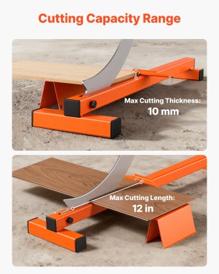 VEVOR Δερματοτόμος Δαπέδου 304.8mm με Λάμα D2 για Λαμινάτ 10mm και ...