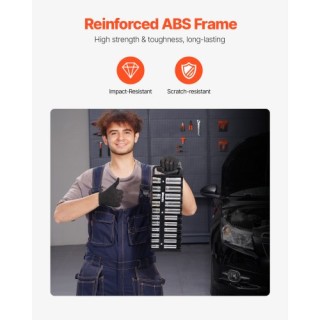 VEVOR  Σετ Μαγνητικών Δίσκων Υποδοχών 3τμχ 76-Κλιπ Μετρικό/SAE  TTJ...