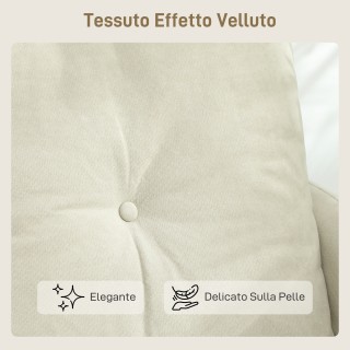 HOMCOM Διθέσιος Μοντέρνος Καναπές με Καπιτονέ Πλάτη και Βελούδινη Ε... HOMCOM Διθέσιος Μοντέρνος Καναπές με Καπιτονέ Πλάτη και Βελούδινη Ε...