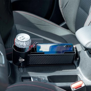 BAKAJI Διοργανωτής Αυτοκινήτου με Θήκη Ποτηριού από Σκληρό Πλαστικό...