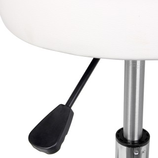 BAKAJI Τροχήλατο Σκαμπό με Ρυθμιζόμενο Ύψος 80-92 cm 02830669 BAKAJI Τροχήλατο Σκαμπό με Ρυθμιζόμενο Ύψος 80-92 cm 02830669