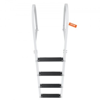 Σκάλα VEVOR Αλουμινίου 4 Σκαλοπατιών, 500 lbs, Αντιολισθητική, Εύκο... Σκάλα VEVOR Αλουμινίου 4 Σκαλοπατιών, 500 lbs, Αντιολισθητική, Εύκο...