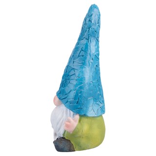 Galileo Γλάστρα κήπου Gnomo ύψους 46 cm από πολυρεσίνη με επεξεργασ...