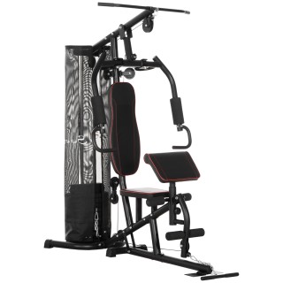 HOMCOM Fitness Station με ατσάλινα βάρη 45 κιλών, Πολυλειτουργικό γ... HOMCOM Fitness Station με ατσάλινα βάρη 45 κιλών, Πολυλειτουργικό γ...
