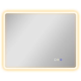 HOMCOM Καθρέφτης μπάνιου LED με Bluetooth, με διακόπτη αφής, ρυθμιζ... HOMCOM Καθρέφτης μπάνιου LED με Bluetooth, με διακόπτη αφής, ρυθμιζ...