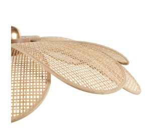 Ostaria Φωτιστικό Οροφής Μπαμπού Petite Margaux Φυσικό -36191