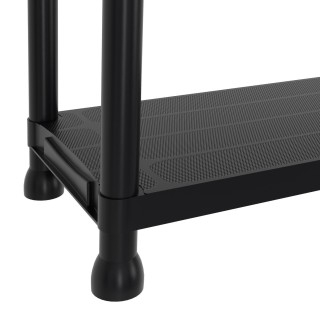 Πλαστική Ραφιέρα Αποθήκευσης με 5 Ράφια 61 x 31 x 171 cm Μαύρο 200... Πλαστική Ραφιέρα Αποθήκευσης με 5 Ράφια 61 x 31 x 171 cm Μαύρο 200...