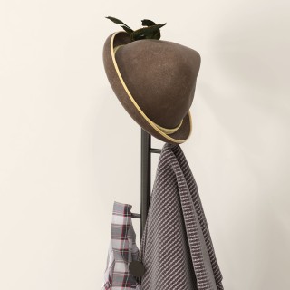 HOMCOM Αυτοστήριχτη Κρεμάστρα με 6 Γάντζους από Ατσάλι και Βάση από...