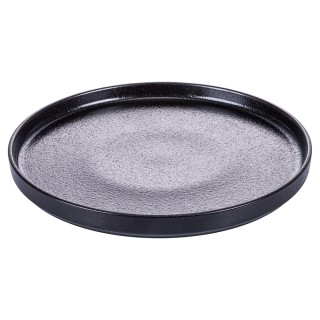 Villa DEste Σετ 4 τμχ Επίπεδο πιάτο από κεραμικά Horeca Black 5922282