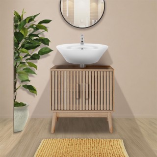 Ξύλινο Έπιπλο Μπάνιου 60 x 70 x 30 cm με Αποθηκευτικούς Χώρους HD02... Ξύλινο Έπιπλο Μπάνιου 60 x 70 x 30 cm με Αποθηκευτικούς Χώρους HD02...